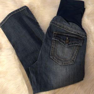 A Pea In The Pod Maternity Capris Jeans Size Small